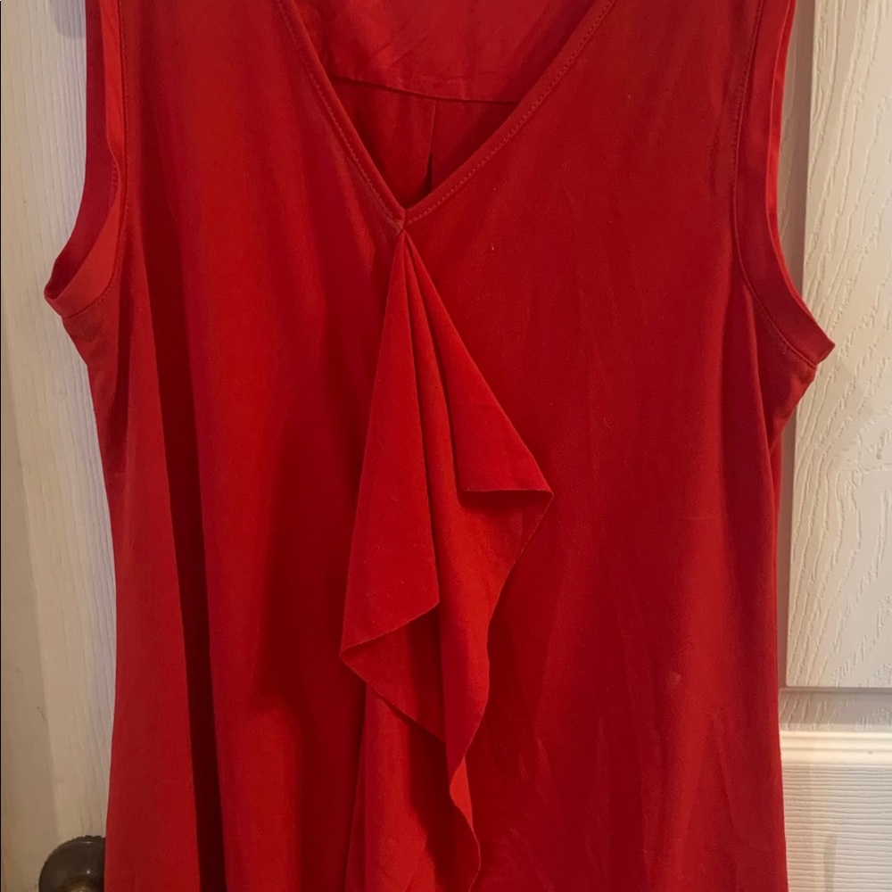 Beautiful Red Blouse perfect for the holidays